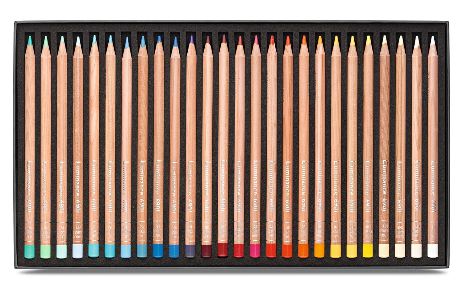 Caran D Ache Luminance 6901 Matite Colorate scatola Di 76 pezzi 2 Full Blender Amazon Cancelleria e prodotti per ufficio