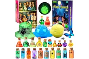 LDomet Science Magic Potions Kit for Kids, 20+ Potion Experiments Making, Fairy Magic Potions Craft Kit for Age 8-12, Creativ