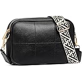 FALAN MULE Small Crossbody Bags for Women,Leather Trendy Cell Phone Bag Wallet Purses with Adjustable Strap