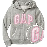 GAP girls Logo Hoodie Hooded Full Zip Sweatshirt