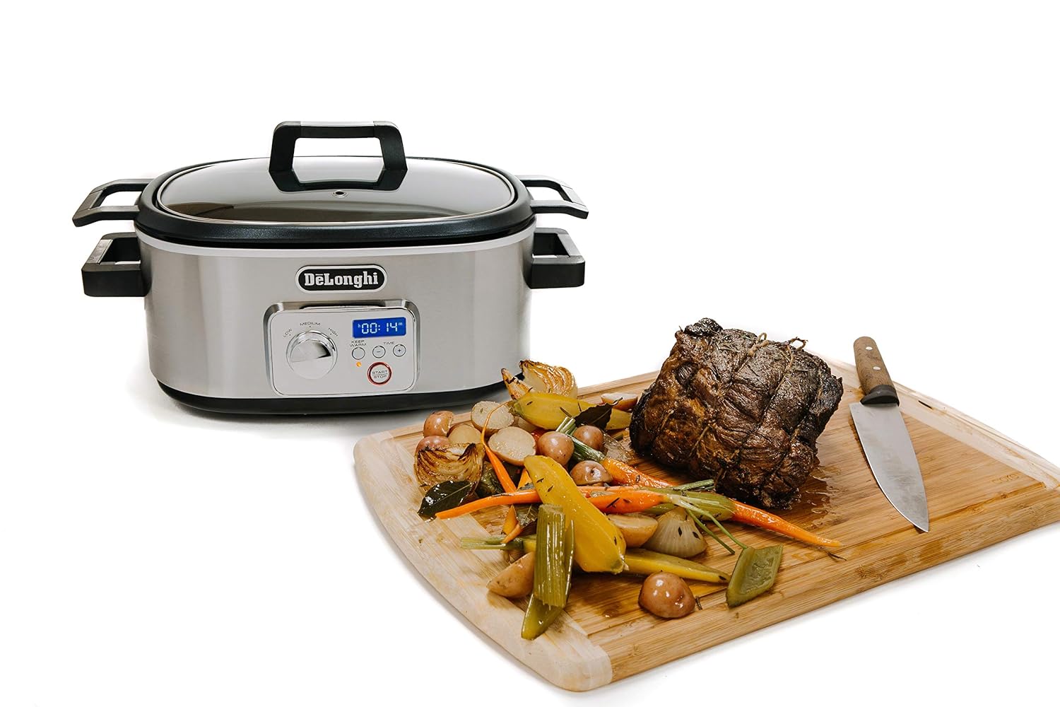 CKS1660D DeLonghi Livenza Pot StovetopSafe with Cooker Slow