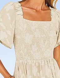 ZESICA Women's Summer Boho Floral Midi Dresses 2025