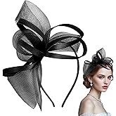 Fascinators Hats for Women Fascinator Headband Tea Party Hat Derby Hats for Cocktail, Wedding, Fancy Dress Party