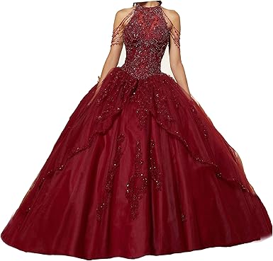sweet 16 burgundy dresses