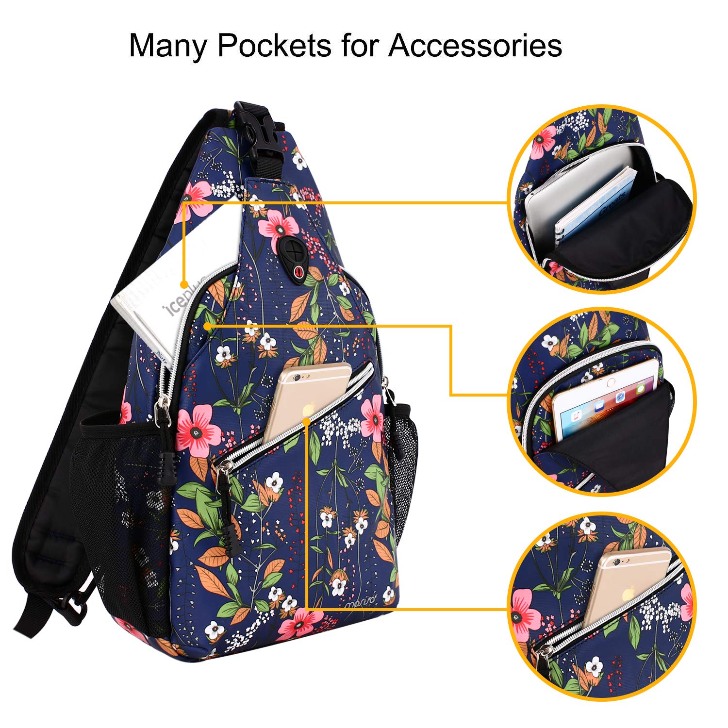 mosiso rope sling backpack