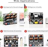 Marbrasse Mesh Desk Organiser Black 9 Compartments Pen Holder Rack view 5