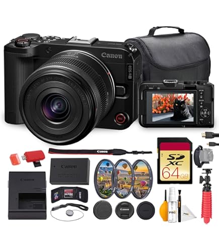 ★Canon EOS 50M フィルムカメラセット Canon レンズセット Amazon.com: Canon EOS R50 V Camera + 14–30mm Power Zoom Lens