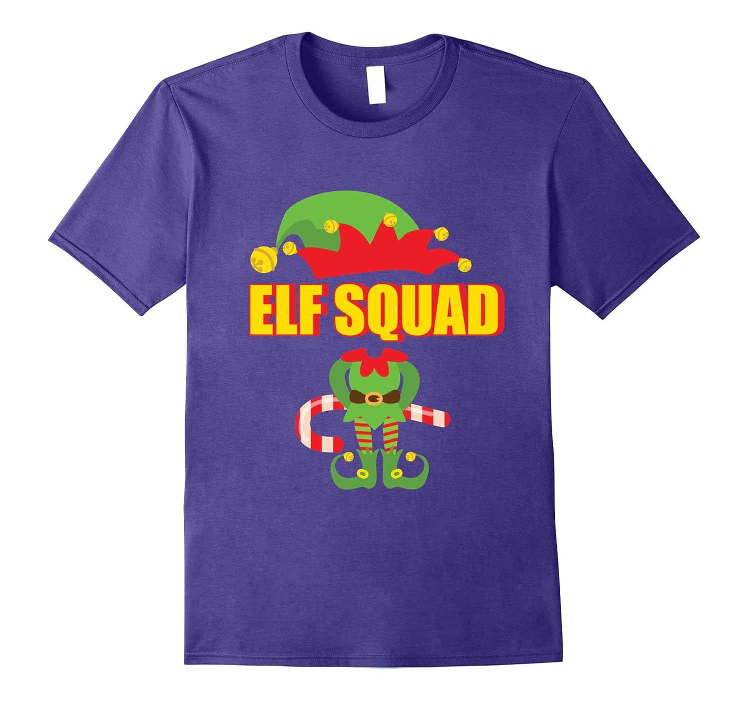 Elf Squad Family Matching Christmas Tee Mom Dad Daughter Son-ANZ