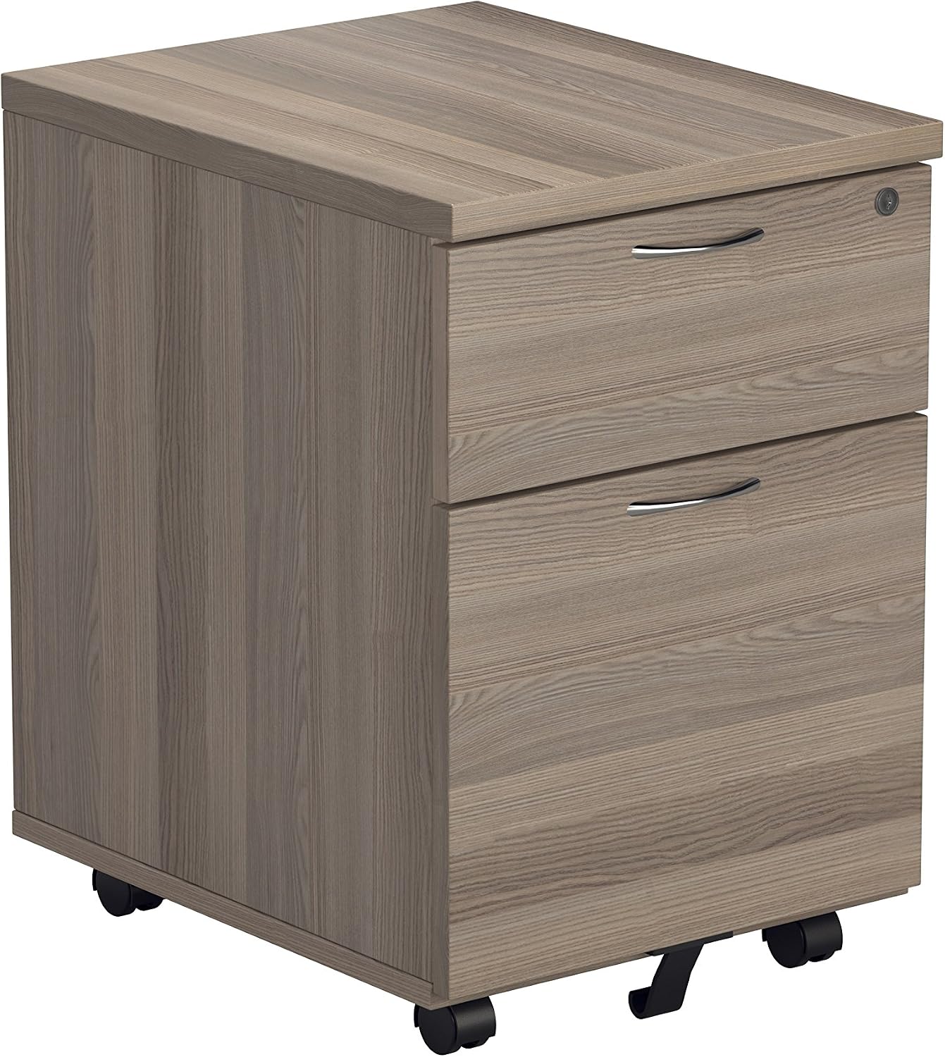Office Hippo Heavy Duty 2 Drawer (1 for Filing) Mobile Pedestal Filing Cabinet, File Cabinet