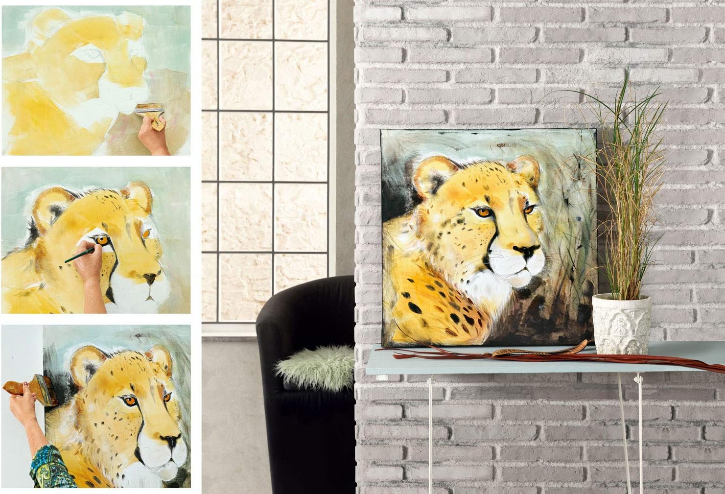 Marabu Artist, Titanium White, fine Acrylic Paint, Water-Based, pastose Consistency, Highly pigmented - Image 5