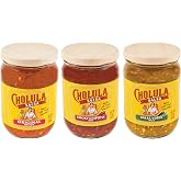 Cholula Salsa Variety Pack (Original, Smoky Chipotle, and Salsa Verde), 3 count