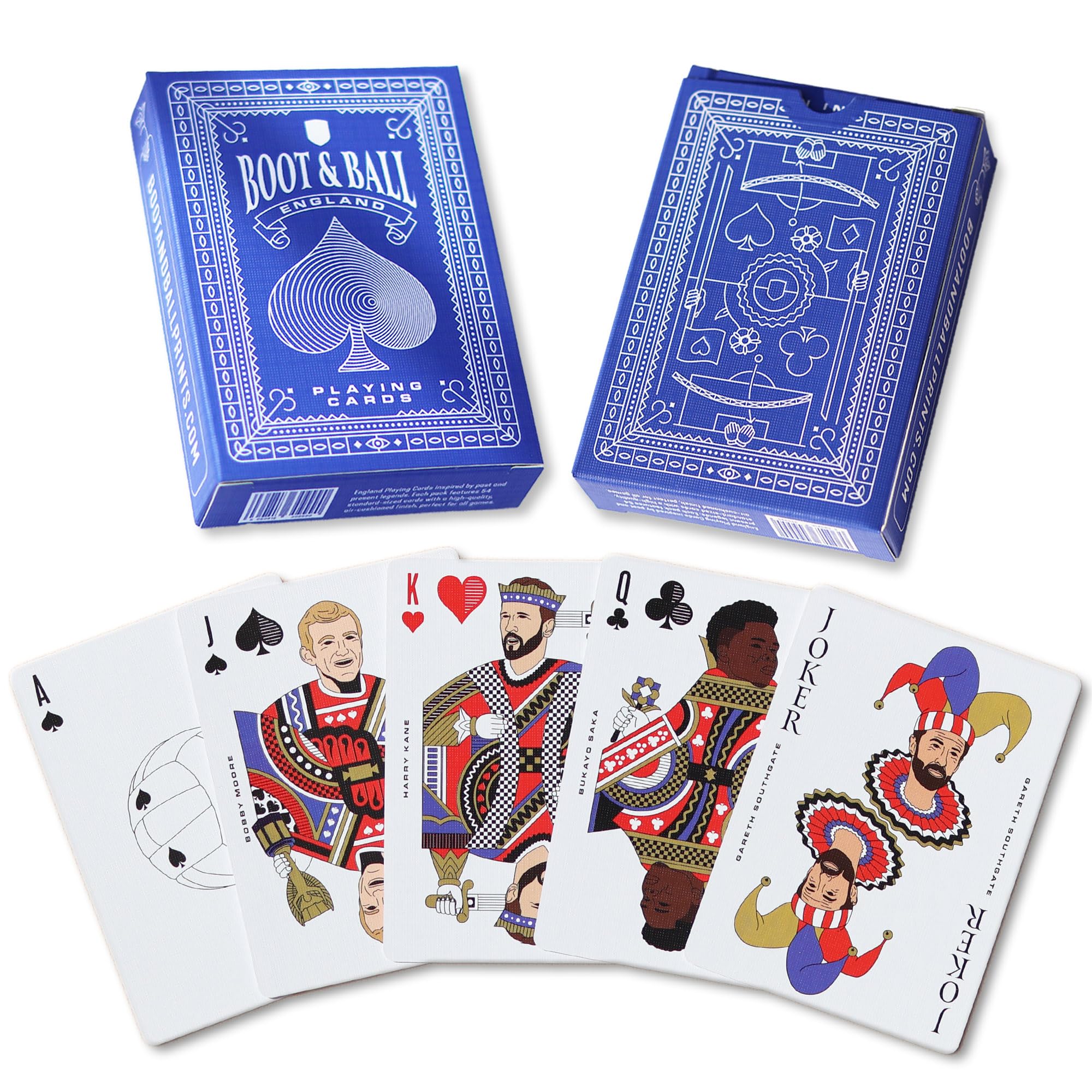 Boot & Ball England Playing Cards