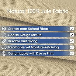 Pico Textiles 40" Wide Burlap - 15 Yard Bolt