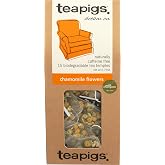teapigs Chamomile Flowers Tea, 15 Count