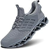 Mens Walking Shoes Slip on Blade Tennis Casual Fashion Trail Running Sneakers Comfort Non Slip Work Sport Athletic Trainers