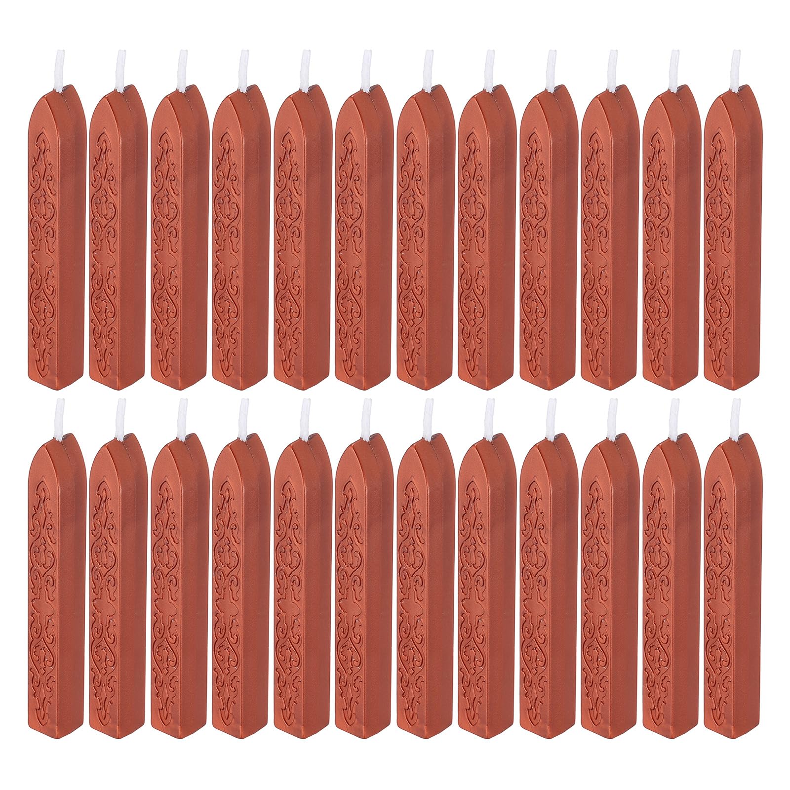 PATIKIL Wax Seal Sticks, 22 Pack Sealing Wax Sticks Sealer for Stamp Seals Letter Wedding Invitation Envelope Craft, Red