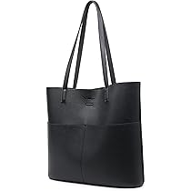 ◆MUCENT◆ YAND FRONT POCKET BIG LEATHER TOTE BAG UNISEX P00 Amazon.com: NNEE Women's Leather Tote Bag with Extra Front
