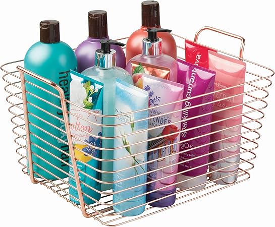 Idesign Classico Storage Basket Large Wire Basket For Toiletries