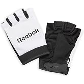 Reebok Classic Fingerless Gloves Lightweight Fitness &amp; Weight Lifting Gloves for Training