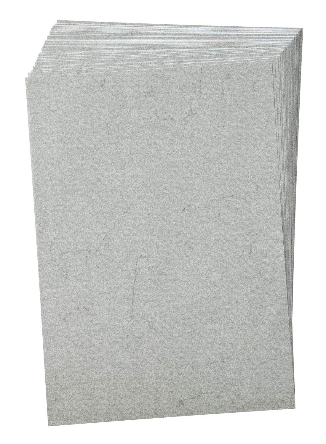 Folia 950480 Elephant Hide Paper DIN A4 110 g/m² Pack of 50 Light Grey
