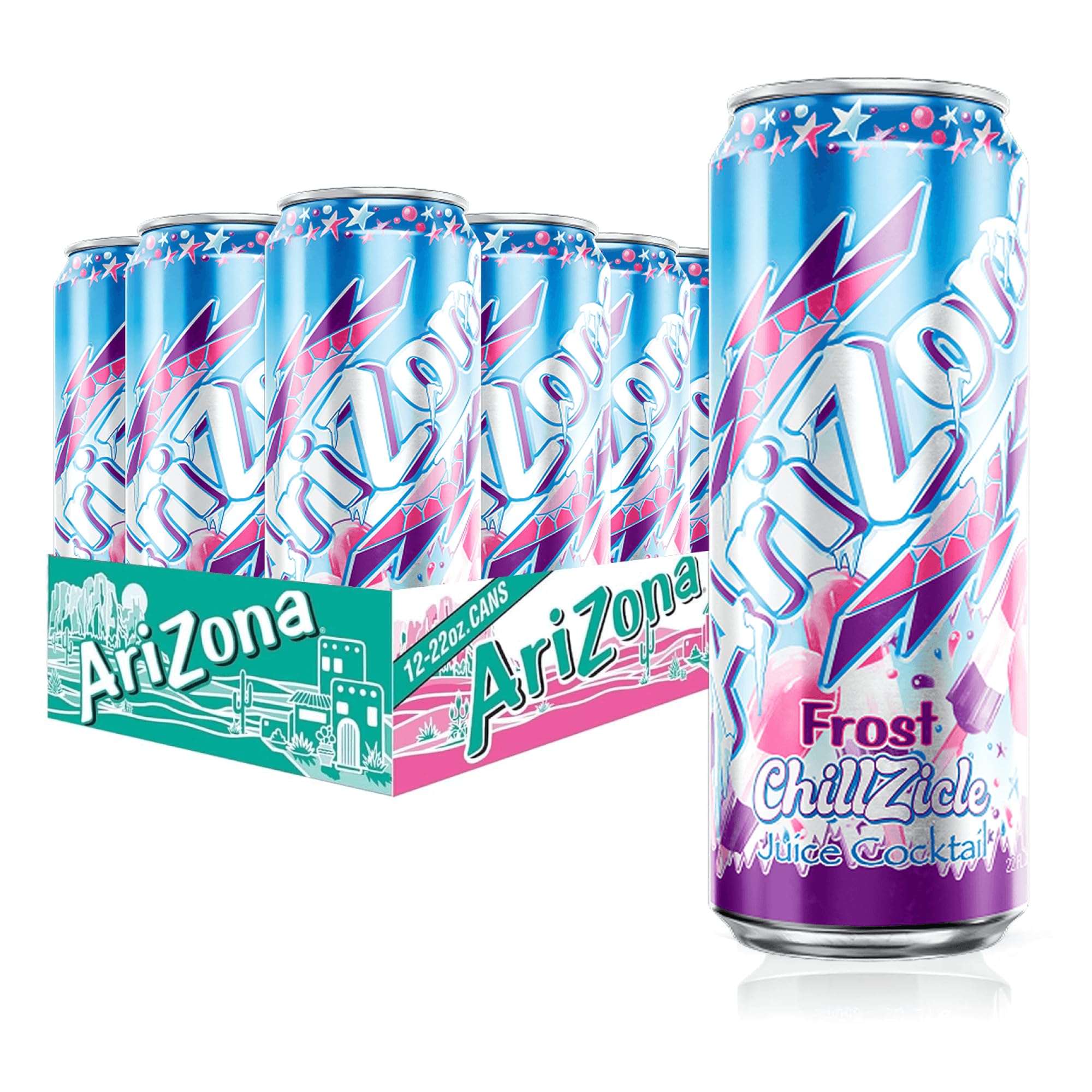 AriZona Frost Chillzicle, Fruit Juice Drink - Big Can, 22 Fl Oz