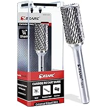 Fraises Sur Tige Carbure Tungstène 12 Mm - 5 Pièces Pour Outil Rotatif