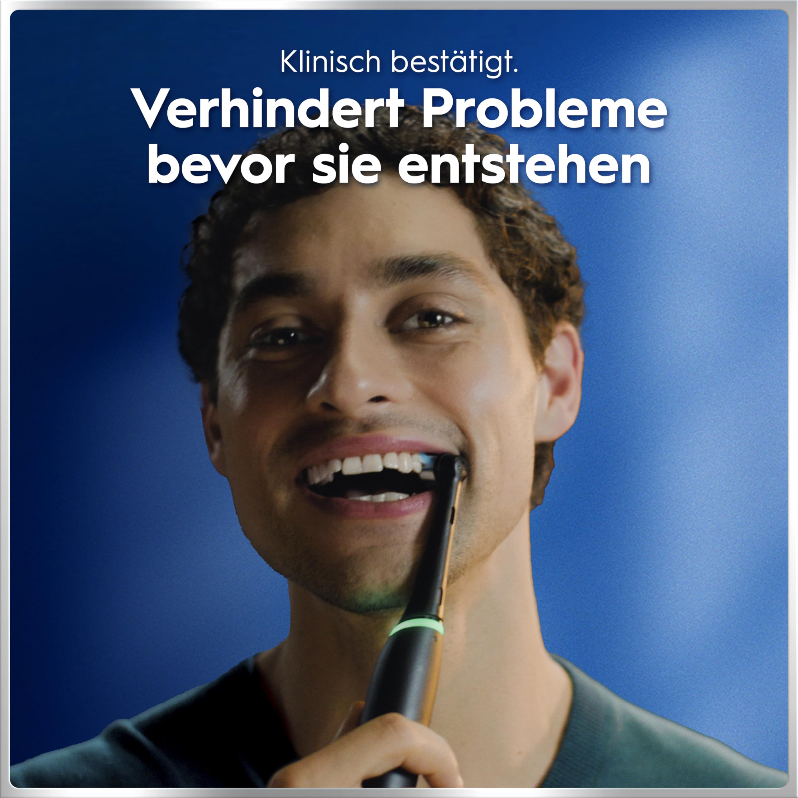 Oral-B iO Series 6 Elektrische Zahnbürste/Electric Toothbrush, 2 Aufsteckbürsten, 5 Putzmodi für Zahnpflege, Display & Reiseetui, Valentinstagsgeschenk für Ihn/Sie, Designed by Braun, black lava 9