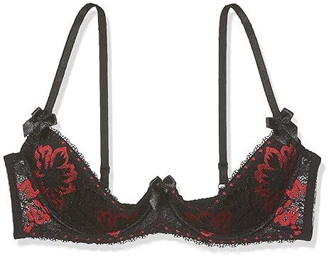 Axami V-5941 Marea Hebe BH Dame Reizwäsche Spitze Gemustert Abnehmbar EU