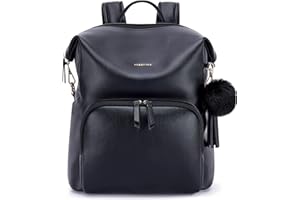 Missnine Backpack Purse for Women Fashion Leather Backpack for College Travel Large Ladies Shoulder Bags with Tassel