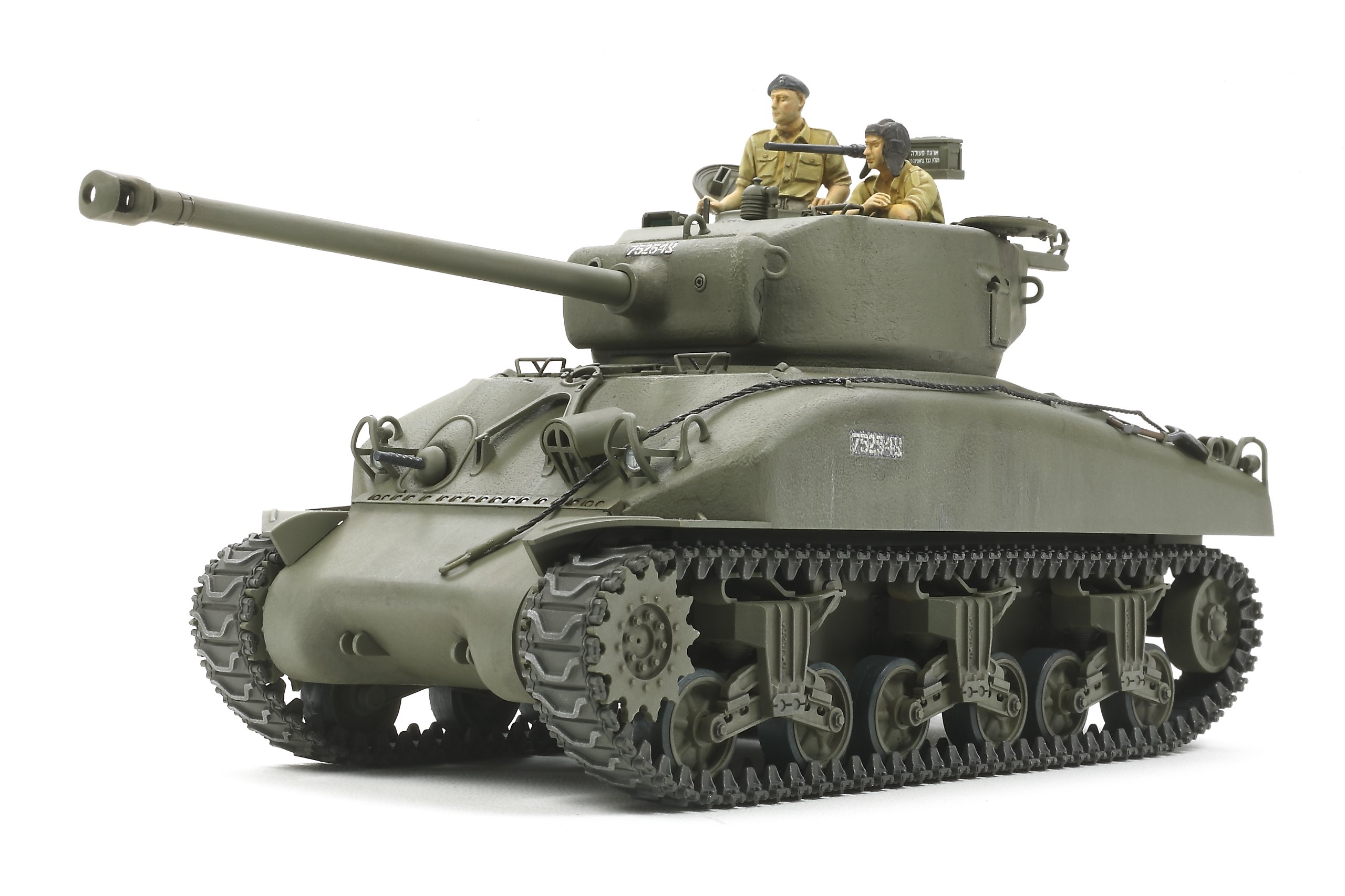 Tamiya 300035322 Israeli Panzer M1 Super Sherman Tank Model – Scale: 1: 35