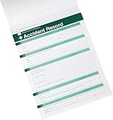 Safety First Aid Group Accident Book A4 - 53 Records, GDPR Compliant view 3