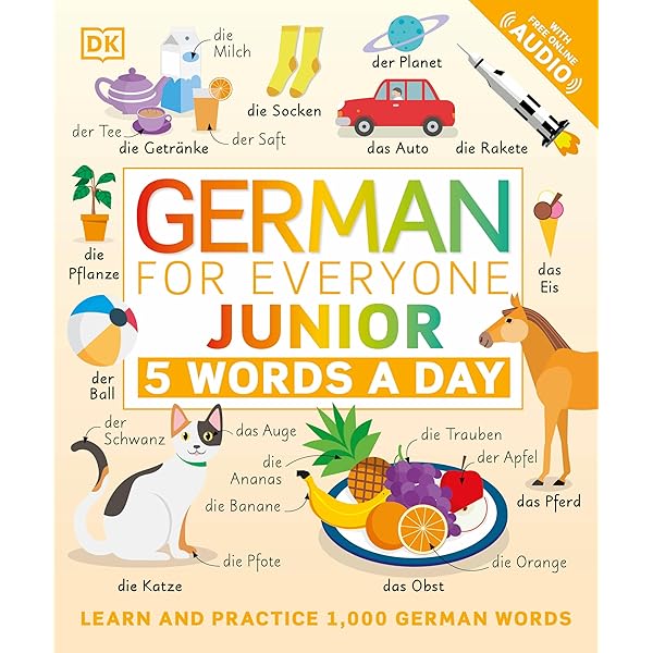 German for Everyone Junior First Words Flash Cards: DK