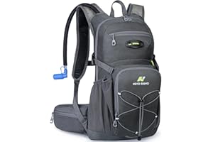 N NEVO RHINO Hydration Backpack, Hydration Pack Hydropack, Water Backpack Insulated Hiking Backpack with 3L Water Bladder for Hiking