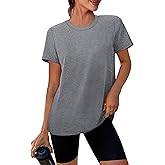 Workout Tops for Women Short Sleeve Summer Tops 2026 Athletic Shirts Pilates Exercise Clothes Sports Yoga Fitness S-3XL