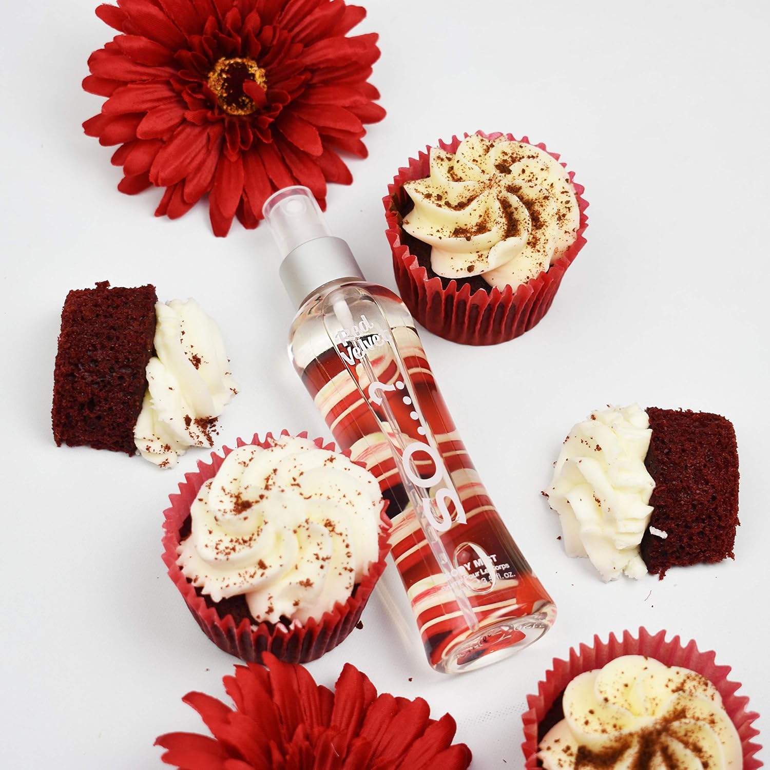 Body Mist By So…? Womens Red Velvet Body Mist Fragrance Spray 100ml, WHITE, 100 ml (Pack of 1) - Image 4