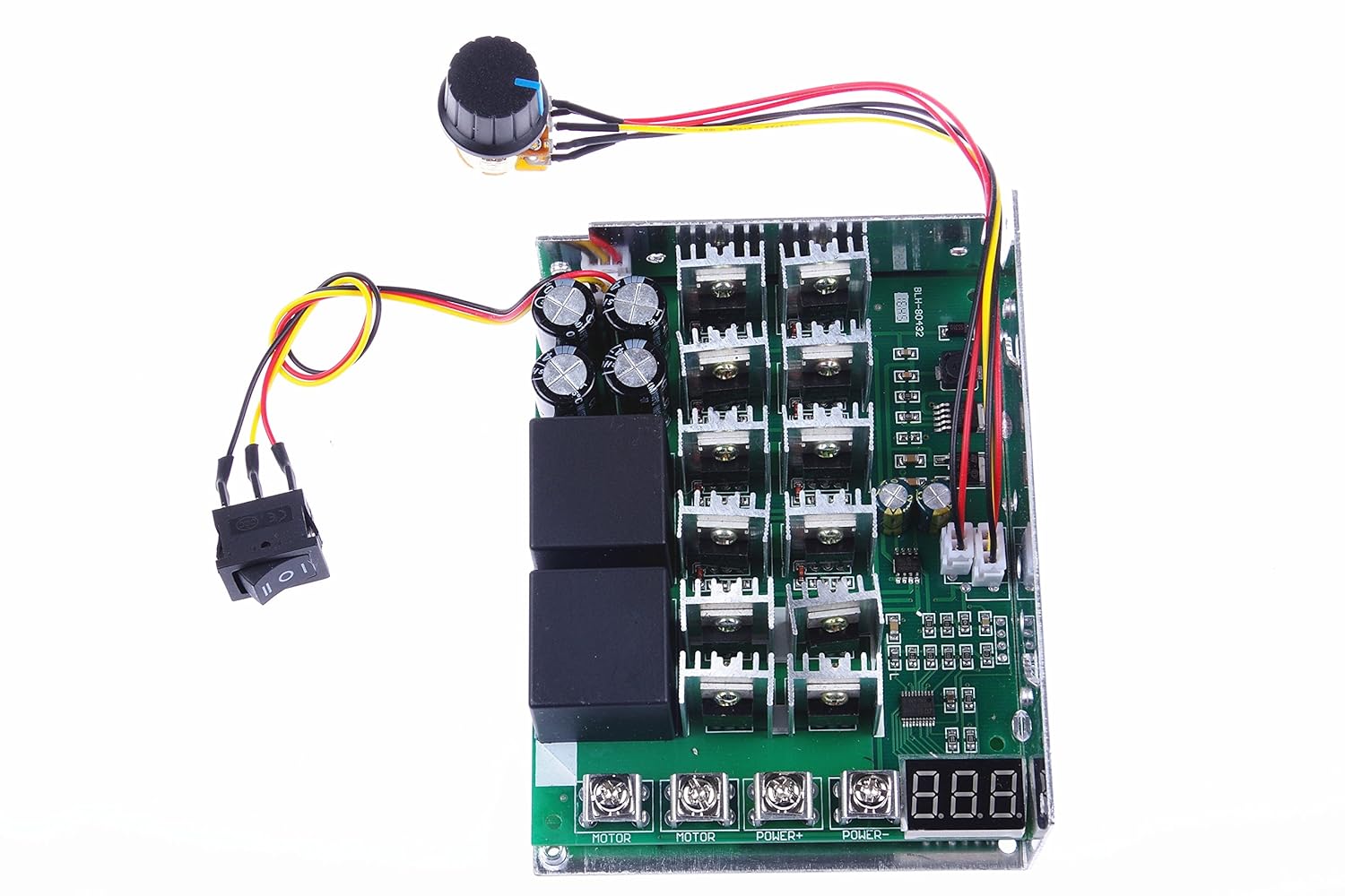 Knacro Pwm Dc Motor Driver 60a Dc 12v 24v 36v 48v 10 50v