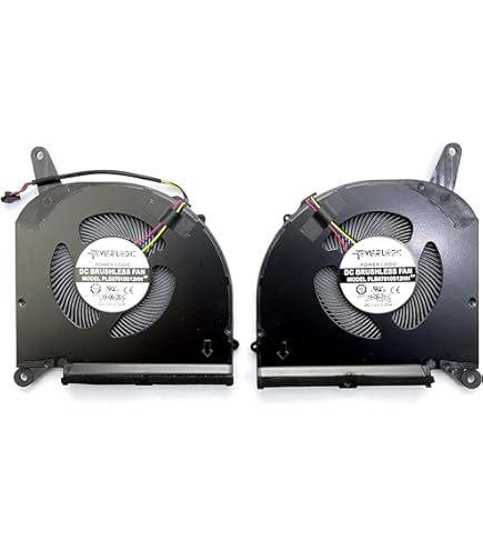 J New Laptop CPU GPU Cooling Fan For Gigabyte G5 (2023) G5 KF KF5 G5 MF MF5 RTX4060 6 31 NP5K2 102 6 31 NP5K2 100   7