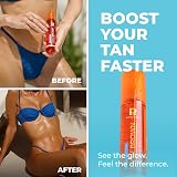 BYROKKO Shine Brown Beta Carotene Tanning Gel Oil 200 ml Pack view 6