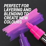 Posca PC-3M Fine Tip Acrylic Paint Marker Pens 8 Glitter Colours Pack view 5