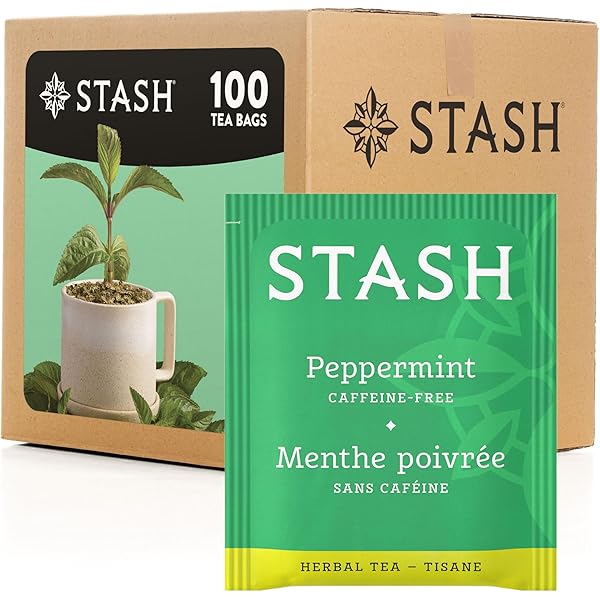 Amazon.com : Stash Tea Super Mint Herbal Tea, Box of 100 Tea