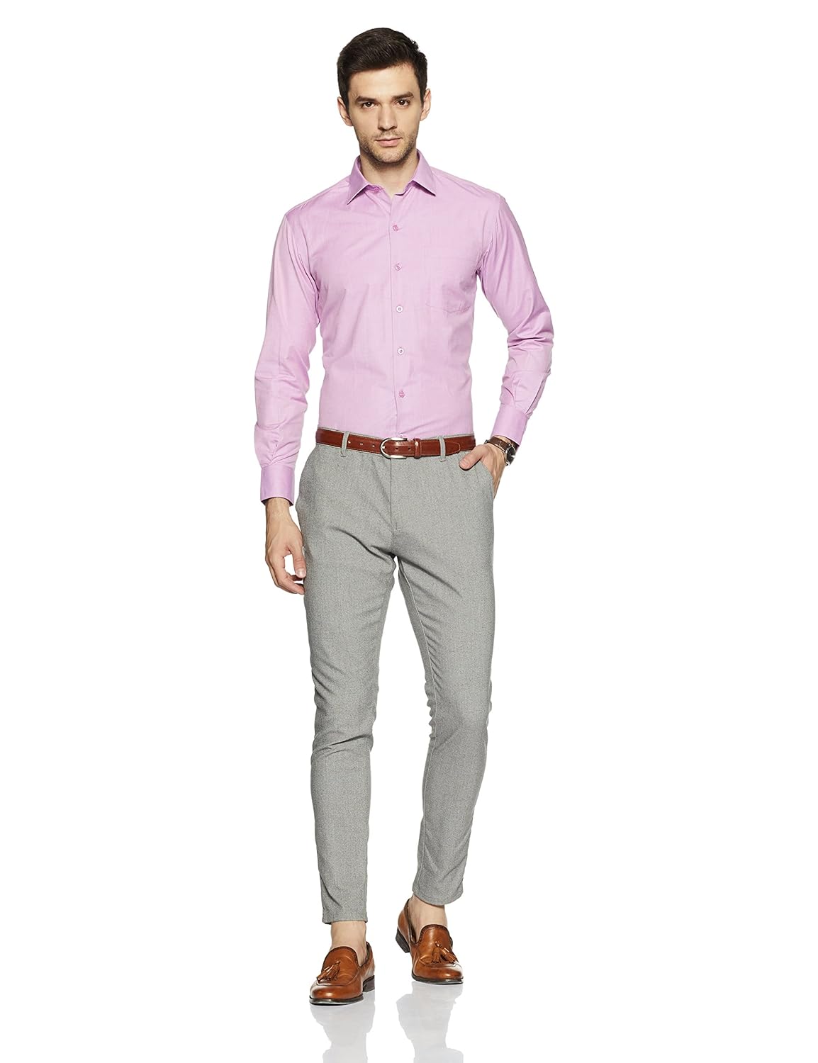 john players men's formal shirt