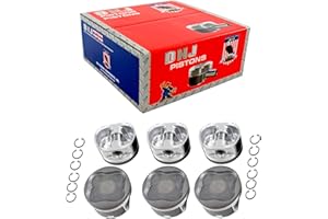 DNJ P969 Piston Set Standard for 2003-2015 Toyota 4Runner, FJ Cruiser, Tacoma 4.0L V6 24V DOHC 3956cc