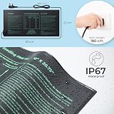 Ohuhu Seedling Heat Mat 10 x 20.75 in 21W IP67 Waterproof Propagator view 5