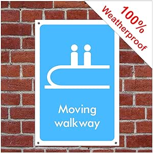 Señal con símbolo de pasarela móvil INF40 para elevación y ascensor