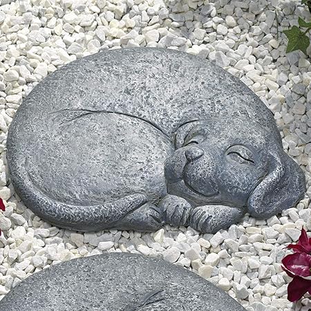 Bits and Pieces - Schlafender Hund Trittstein - Kopf nach Rechts