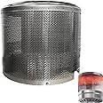Patio Heater Burner Net Cover Outdoor Heater Replacement Parts Emitter Screen Stainless Steel Safety Heating Net Fittings Applied To Most Gas Patio Heater 10 3/4"Diameter