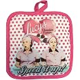 Midsouth Products I Love Lucy Oven Mitt/Pot Holder Set