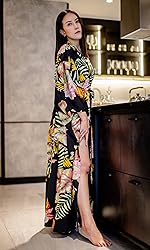 Na'Rak Women's Kimono Robe, Yukata Style Long Soft