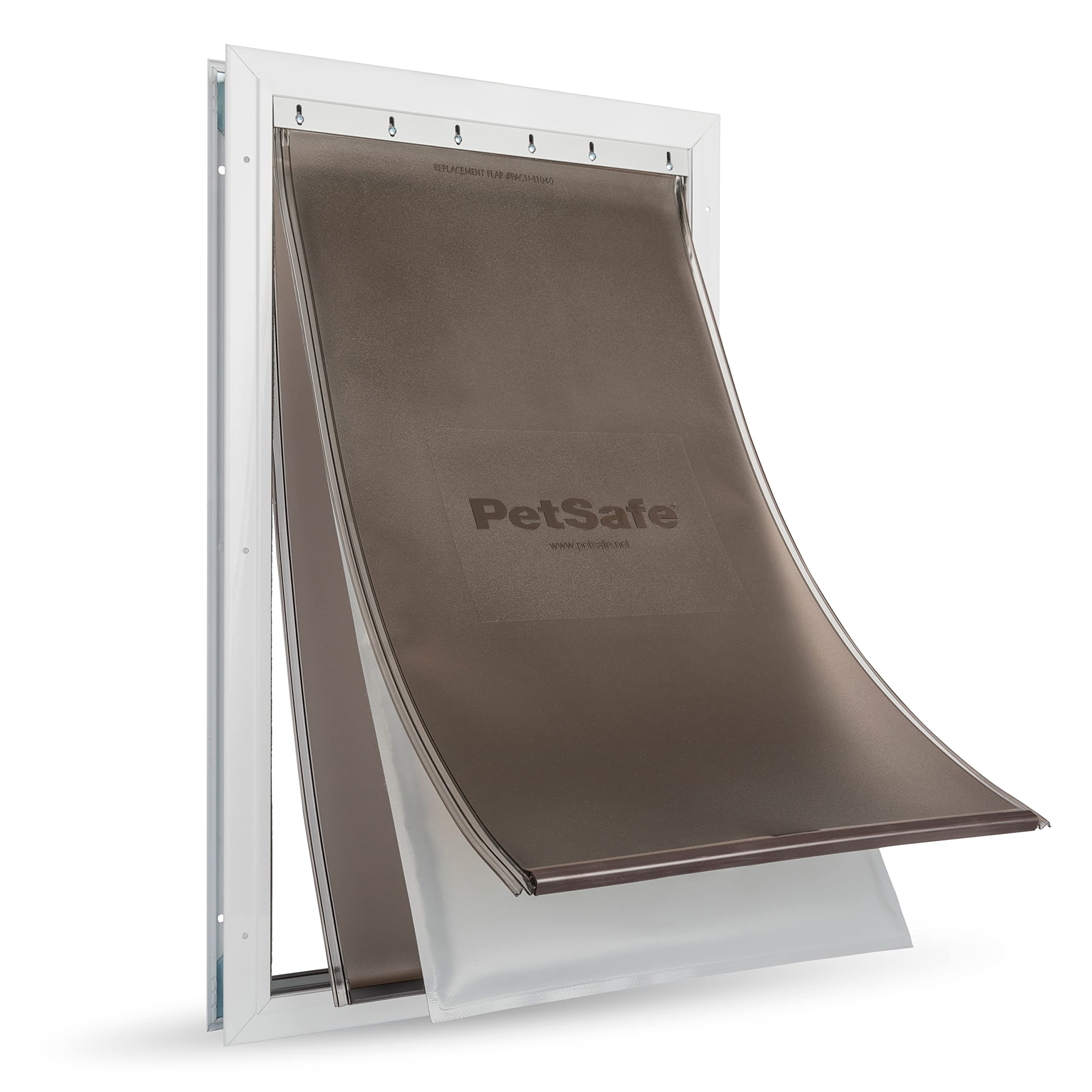 PetSafe Extreme Weather Energy Efficient Aluminium Pet Door - Insulated Flap System - Large