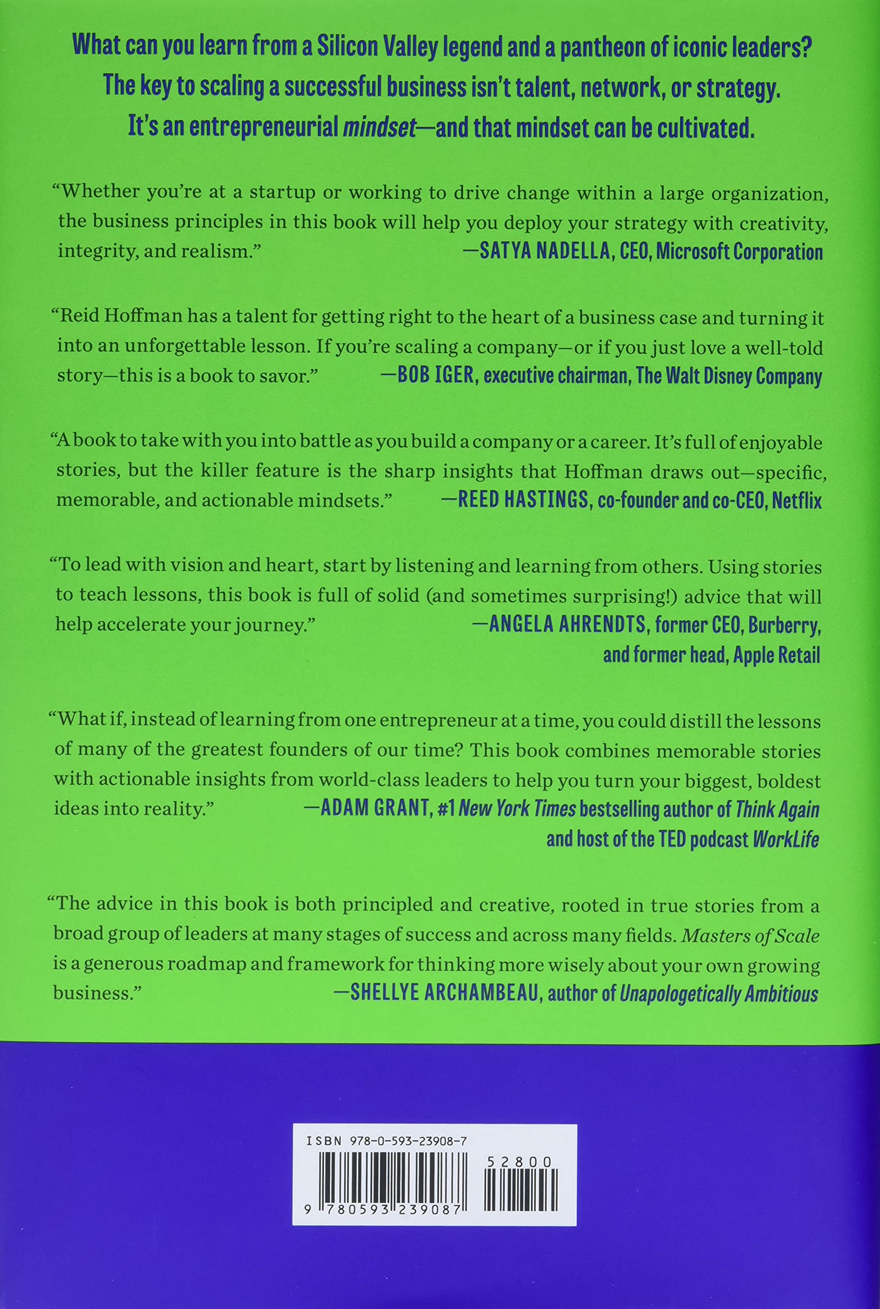 Amazon Com Masters Of Scale Surprising Truths From The World S Most Successful Entrepreneurs Hoffman Reid Cohen June Triff Deron Books
